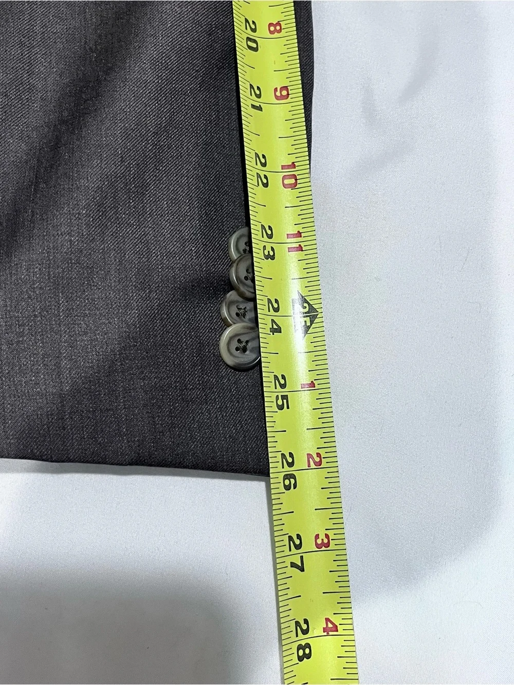 Indochino Suit Blazer Est 38 Brown Gray Wool Luxury Slim Fit Sport Coat See Desc